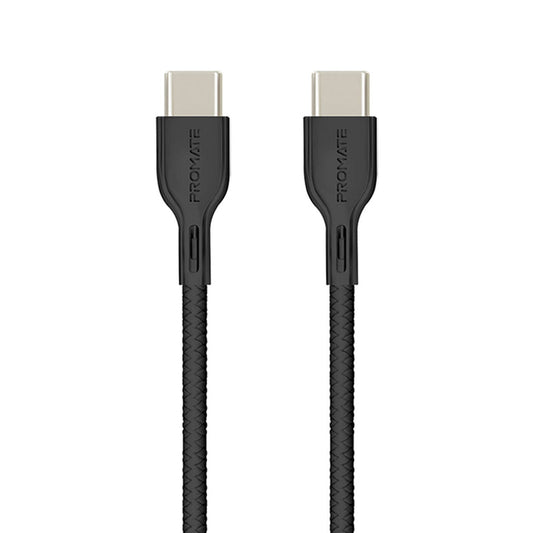 60W Magnetic Promate USB-C Cable with magnetic connector and fast charging technology for convenient device charging