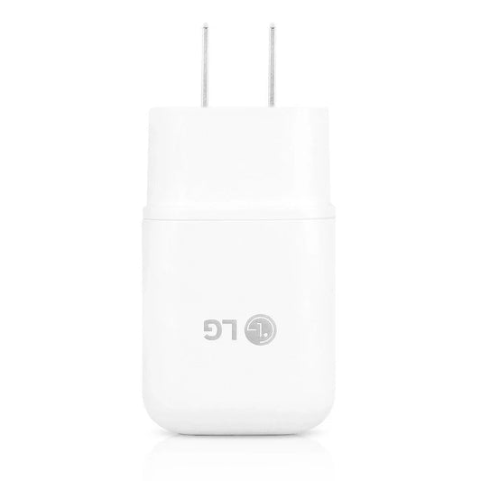 LG 25W Power Delivery fast charging adapter with compact design and advanced charging capabilities