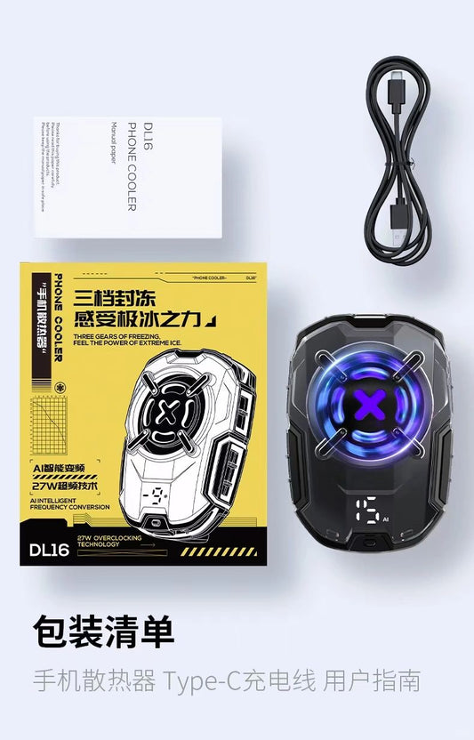 Mobile Cooling MeMo DL16 Fan Game Without Overheating with advanced cooling technology for mobile gaming performance