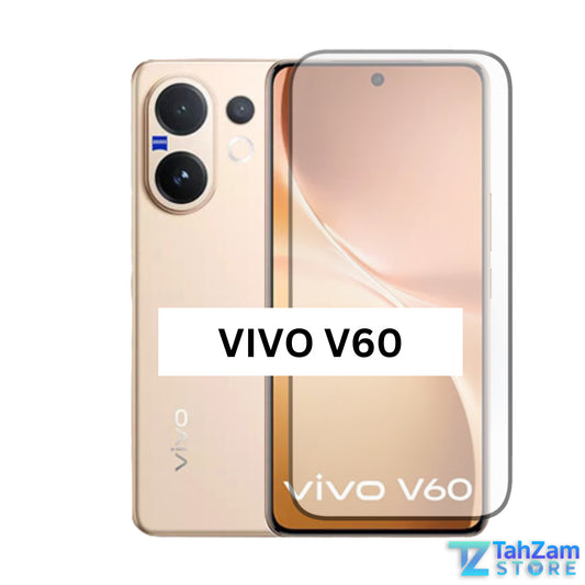 Vivo V60 UV Nano Screen Protector with tempered glass protection, anti-fingerprint coating, and blue light filter for complete display safety