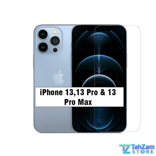 iPhone 13 Pro Max borderless tempered glass screen protector crystal clear protection