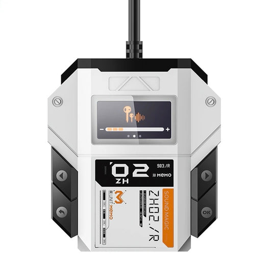 Gaming Memo ZH02 Display Splitter DSP Sound Card with advanced audio processing and display splitting technology