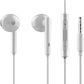 Huawei original stereo earphones with 3.5mm jack connector and comfortable in-ear design for extended use 