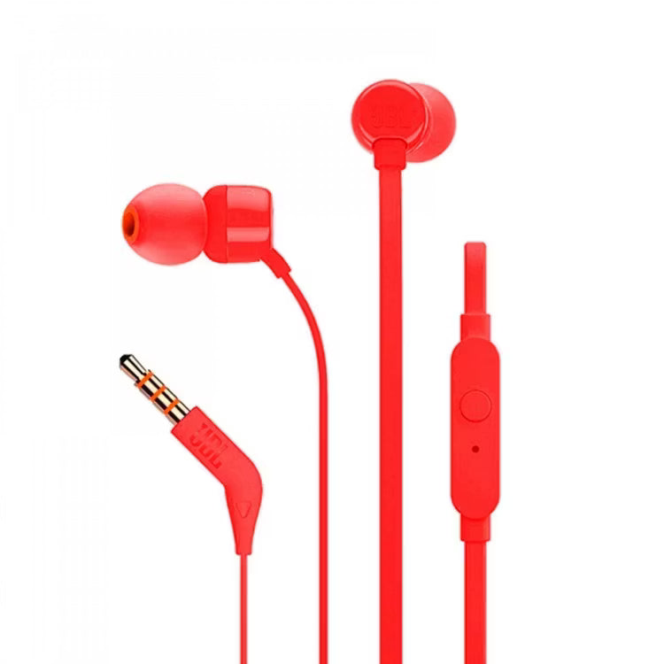  JBL wired earphones Tune 110 with premium sound technology and durable construction for long-lasting use 