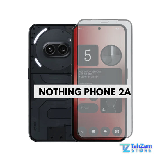Nothing 2A NANO OPTICS UV-Shaped Screen Protector with tempered glass protection, anti-fingerprint coating, and blue light filter for complete display safety 