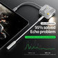 Plextone Type-C gaming adapter with fast charge capability and enhanced audio output for gaming enthusiasts 
