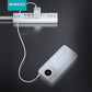 Compact ROMOSS power bank with multiple charging ports and 20000mAh capacity for extended device usage 
