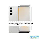 Samsung Galaxy S24 FE UV Nano Screen Protector with tempered glass protection, anti-fingerprint coating, and blue light filter for complete display safety 