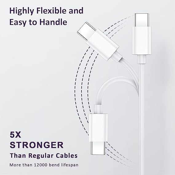 Vivo flash super charging cable with high-speed charging capabilities and premium build quality