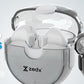 ZedX branded wireless earbuds with sleek design, touch controls, and noise cancelling technology for superior sound 